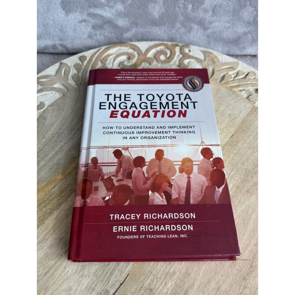 The Toyota Engagement Equation Hardcover Business Lean Thinking Richardson‎ 2017